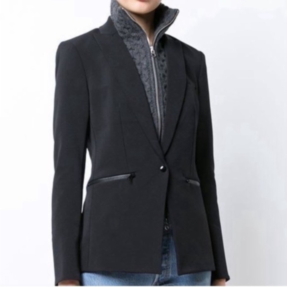 Veronica Beard Scuba Dickey Jacket SIZE 12